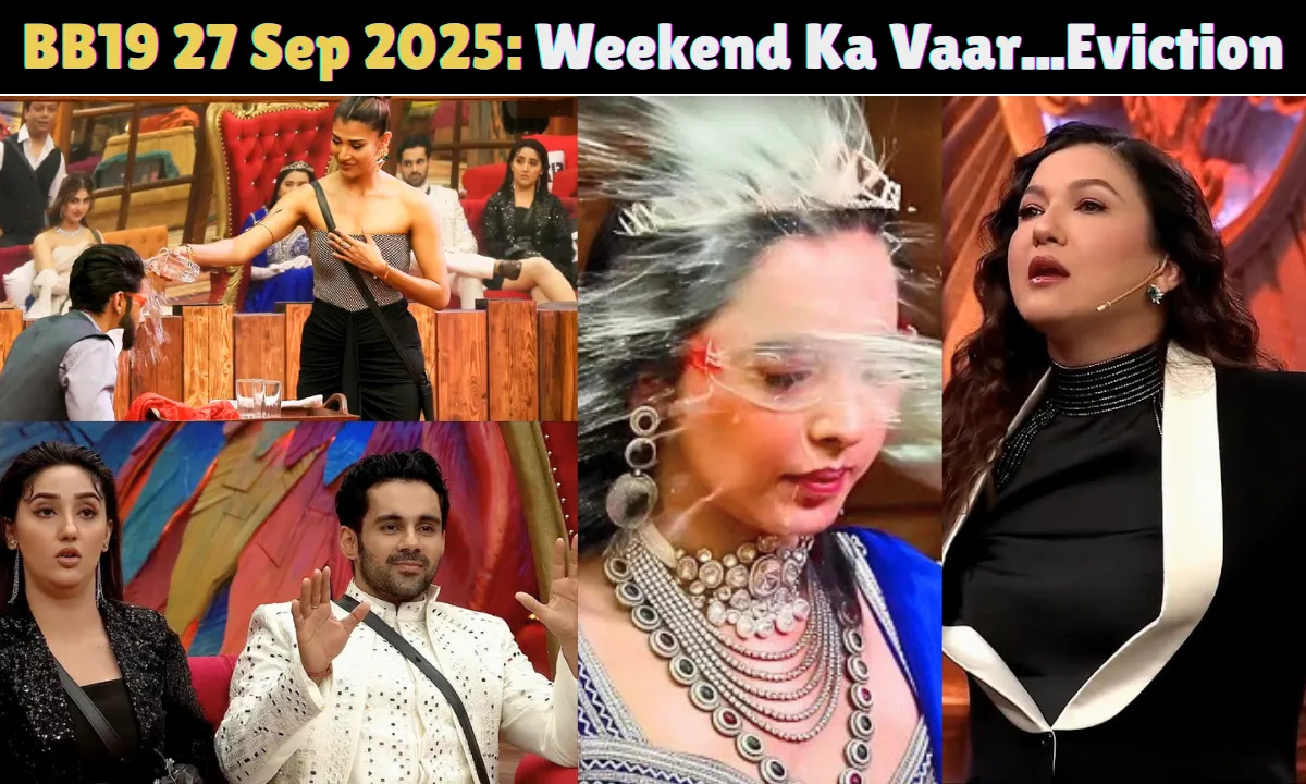 Bigg Boss 19 27th September 2025 Written Update