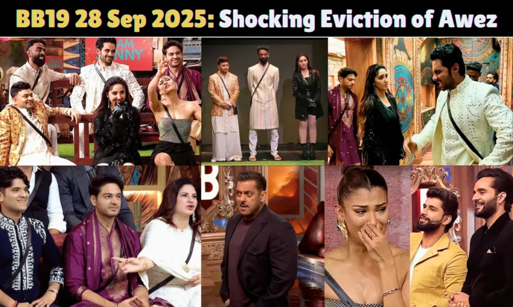 BB19 28th September 2025 Written Update
