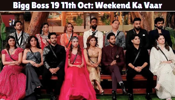 Bigg Boss 19 11th October 2025 Episode Written Update